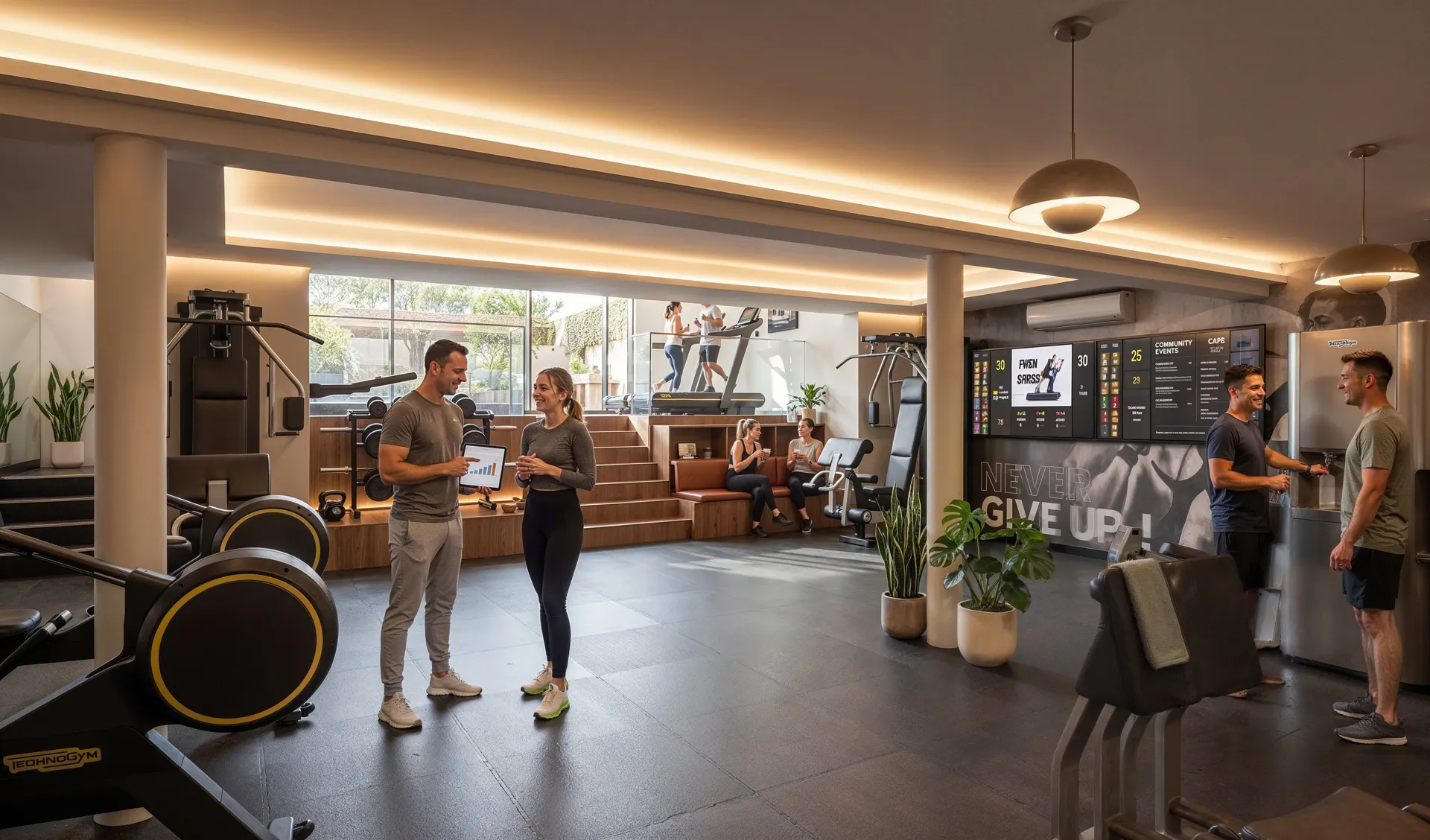 CRC Fitness — Interior — Imabox