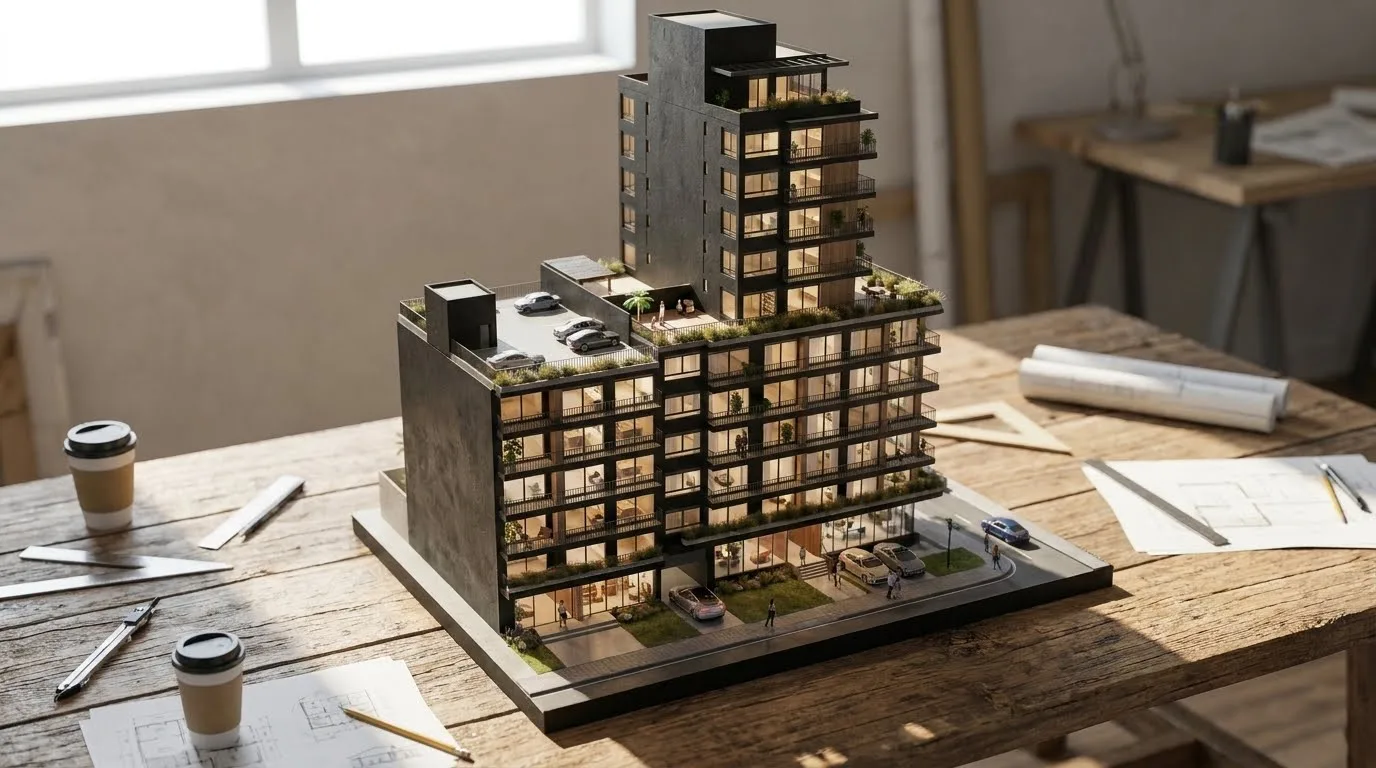 KIU Av. Italia — Maqueta — Imabox